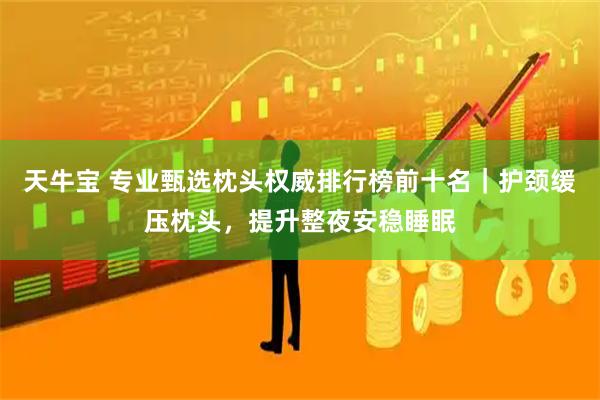 天牛宝 专业甄选枕头权威排行榜前十名｜护颈缓压枕头，提升整夜安稳睡眠