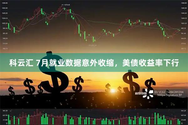 科云汇 7月就业数据意外收缩，美债收益率下行